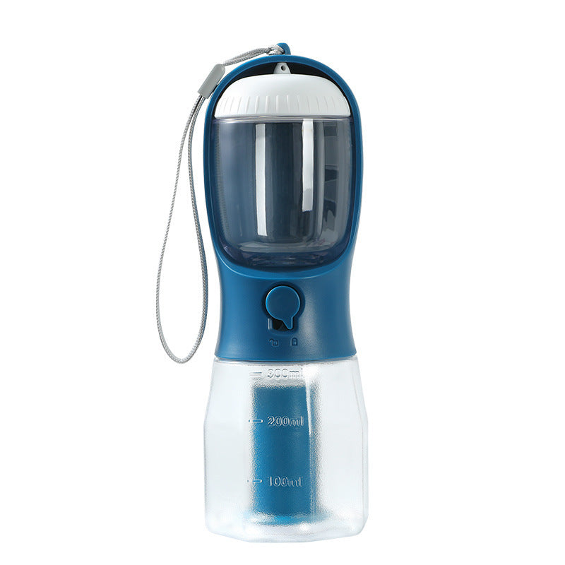 Dog Water Cup Drinking Food Garbage Bag Three-In-one Portable Small Multi-functional Pet Cups Pets Supplies