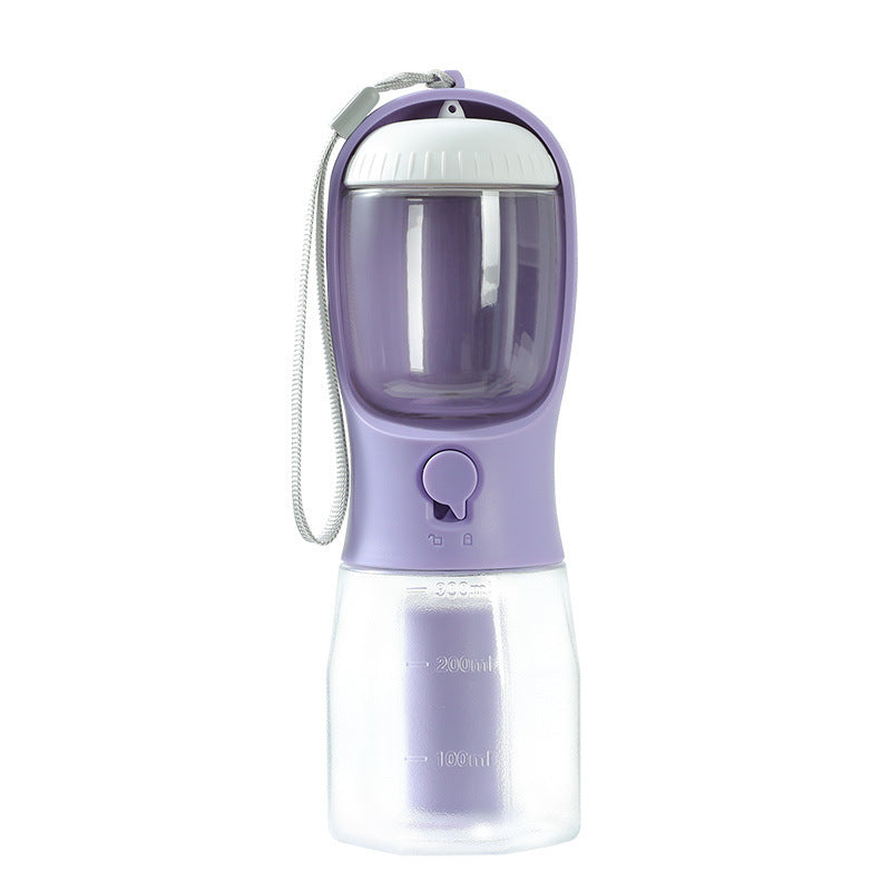 Dog Water Cup Drinking Food Garbage Bag Three-In-one Portable Small Multi-functional Pet Cups Pets Supplies