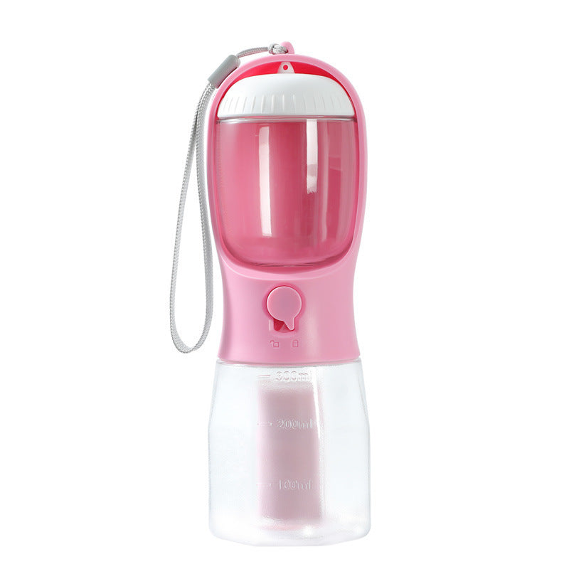 Dog Water Cup Drinking Food Garbage Bag Three-In-one Portable Small Multi-functional Pet Cups Pets Supplies